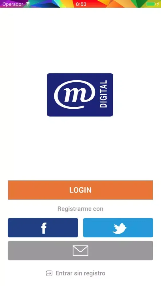 Tangkapan skrin Municipios Digitales