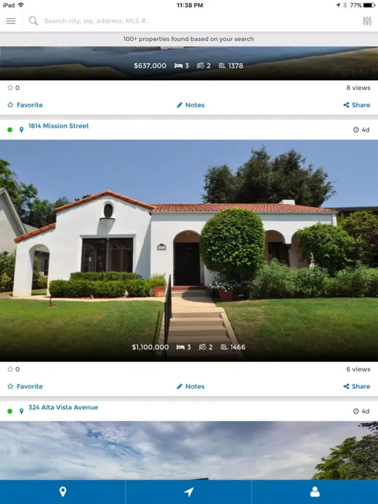 Zrzuty ekranu Silicon Beach Listings iPad 