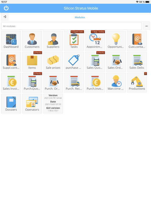 Silicon Stratus Mobile iPad  Screenshots