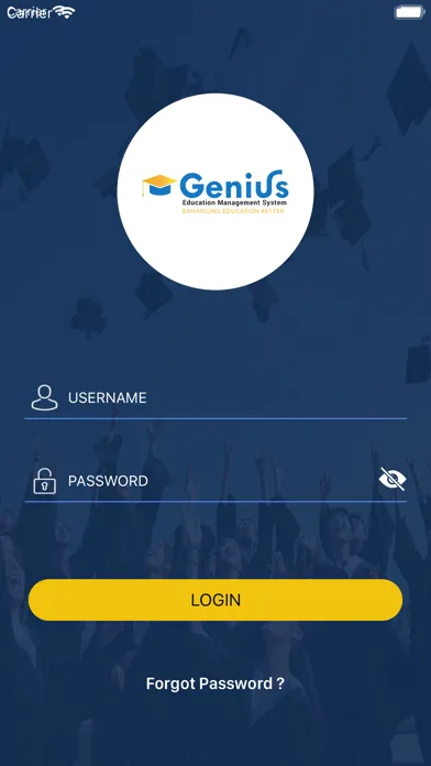GeniusEdu Management System Ekran Görüntüleri