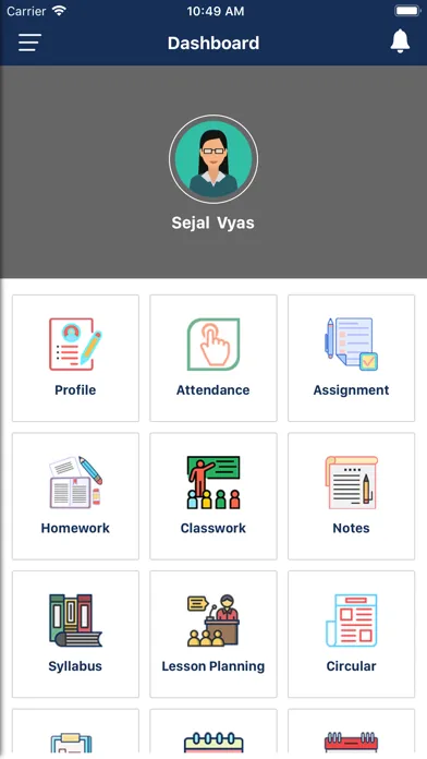 GeniusEdu Management System Ekran Görüntüleri