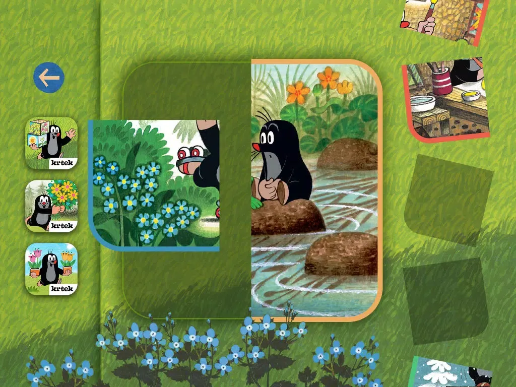 Little Mole's Puzzle iPad  Ekran Görüntüleri