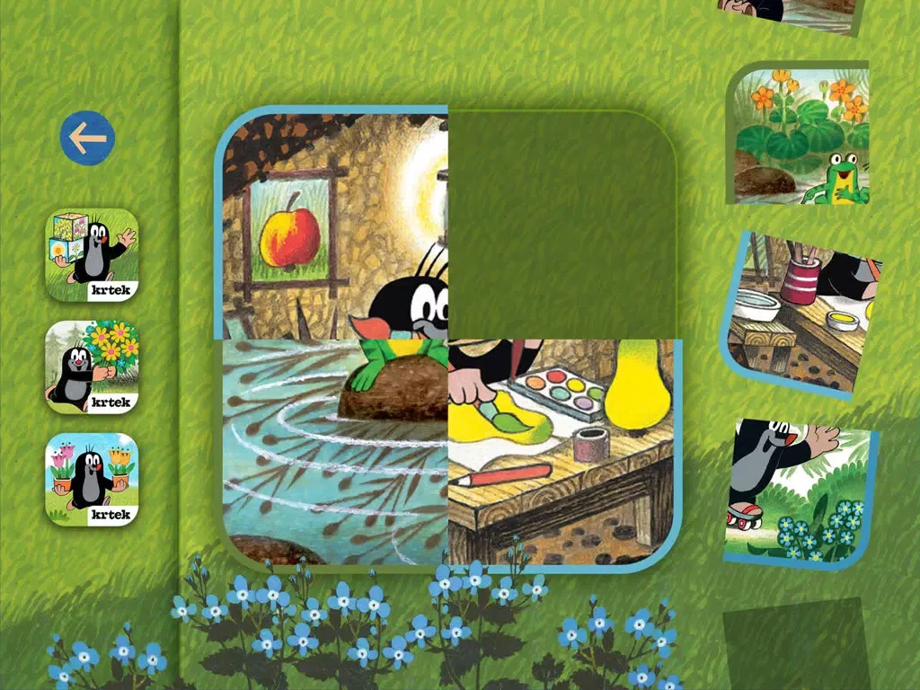 Little Mole's Puzzle iPad  Ekran Görüntüleri