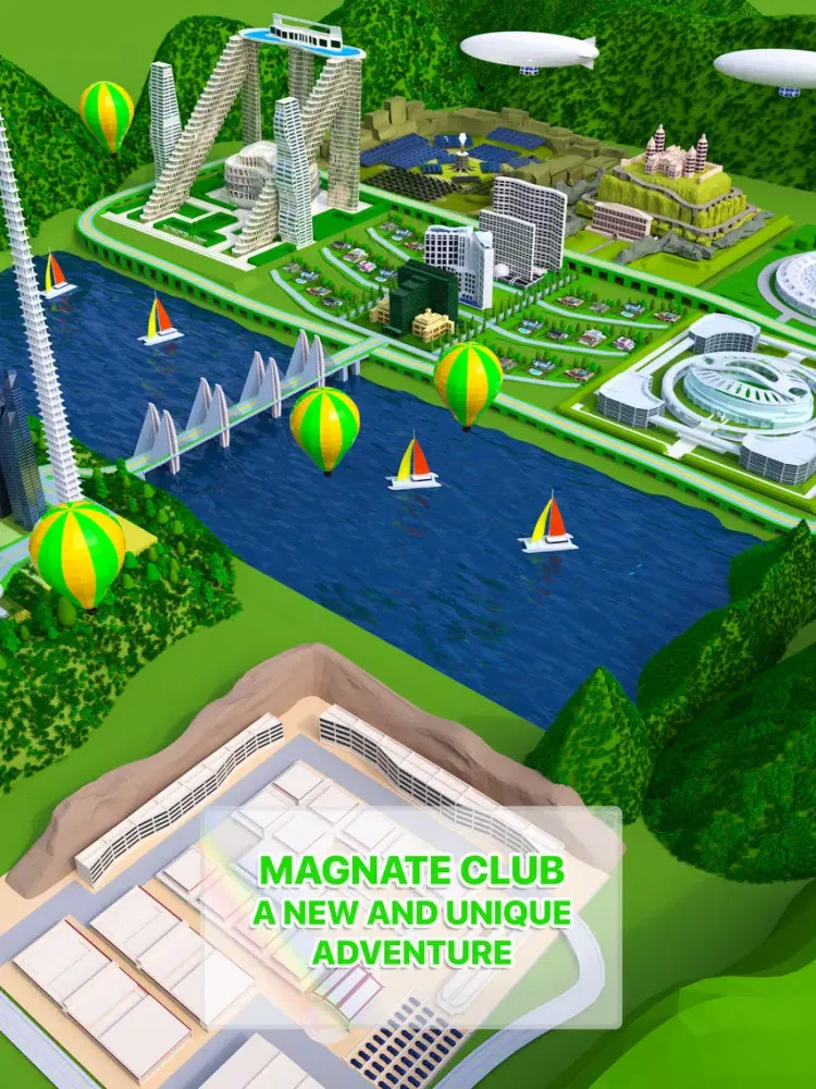 Screenshot di Magnate Club iPad 