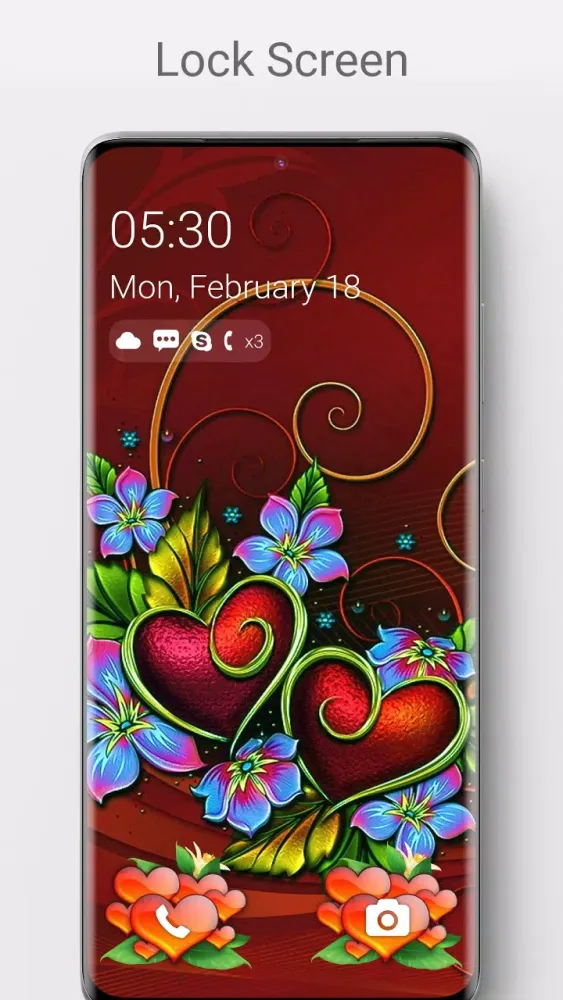 Love Heart Lock Screen應用截圖