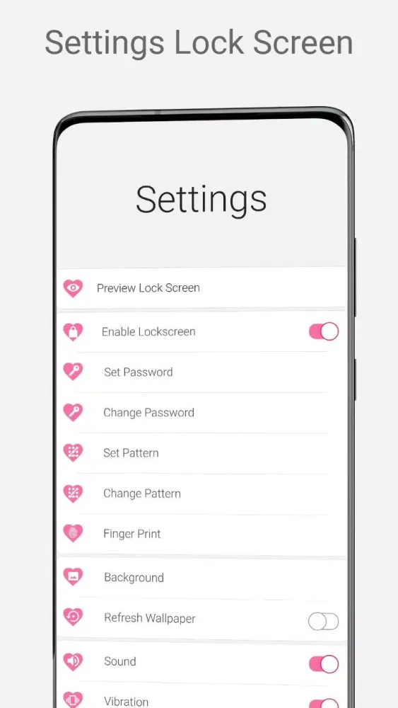 Love Heart Lock Screen應用截圖