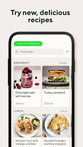 Lifesum Food Tracker & Fasting 스크린샷