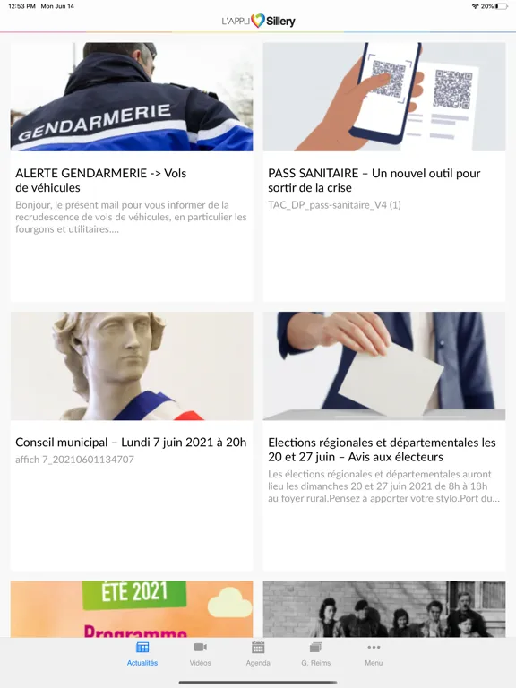 Commune de Sillery iPad Screenshots