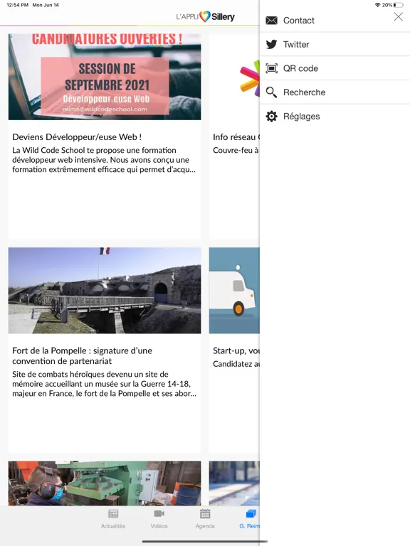 Commune de Sillery iPad Screenshots