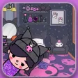 Purple Toca kuromi House Ideas Purple Toca kuromi House Ideas