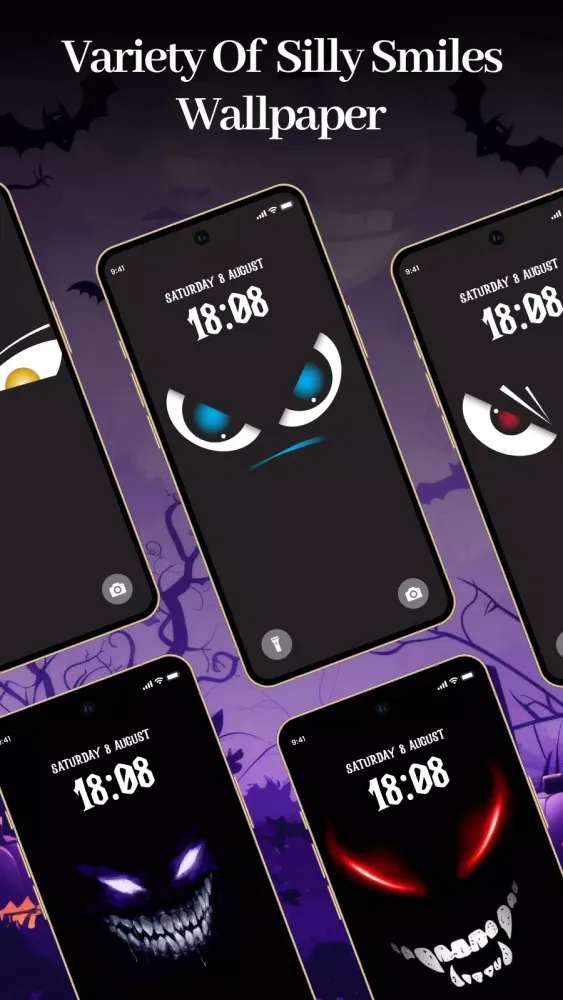 Captures d'écran de Silly Smiles Live Wallpaper 4K