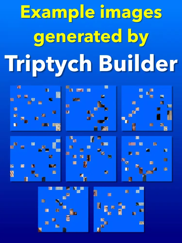 ภาพหน้าจอของ Triptych Builder iPad 