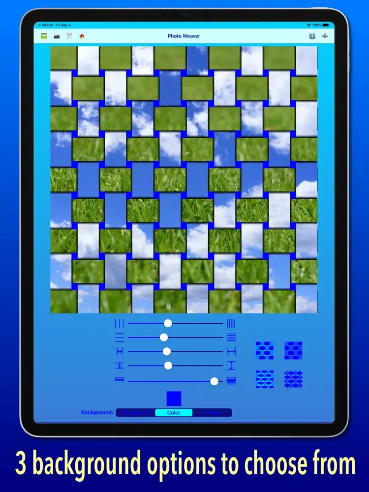 Скриншоты Photo Weaver iPad 