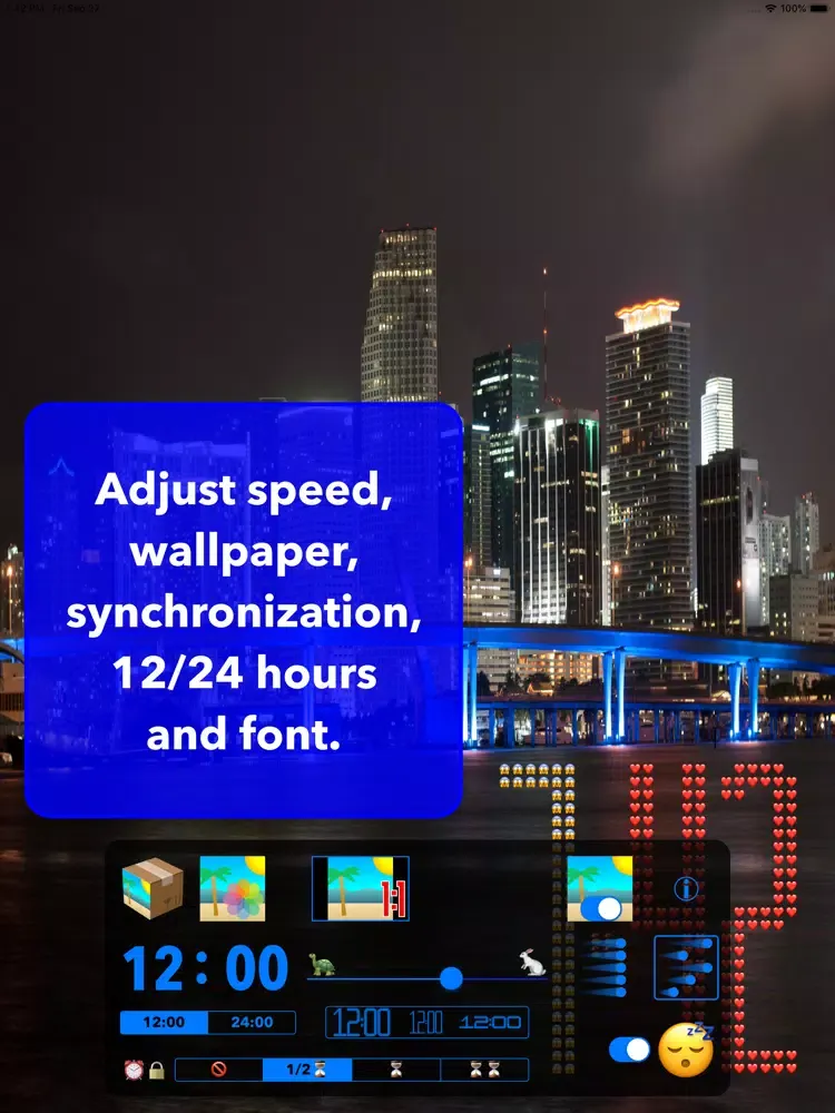 Living Clock iPad  سکرین شاٹس