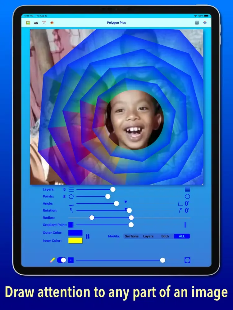 Polygon Pics iPad  سکرین شاٹس