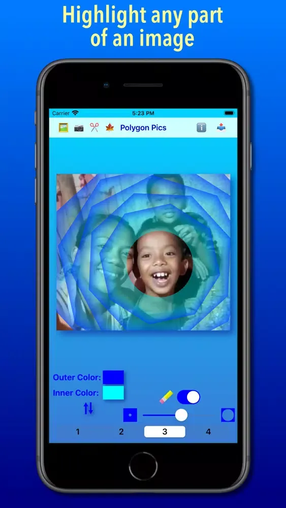 Polygon Pics سکرین شاٹس