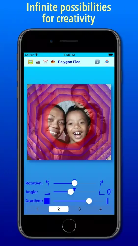 Polygon Pics سکرین شاٹس