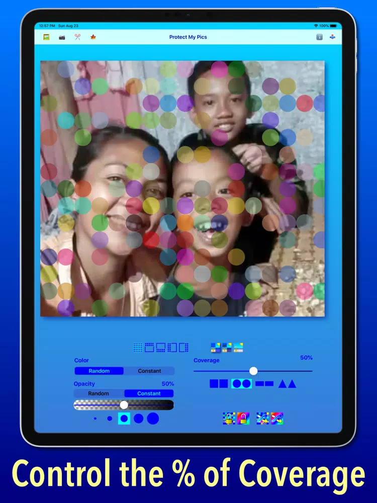 Protect My Pics iPad  스크린샷