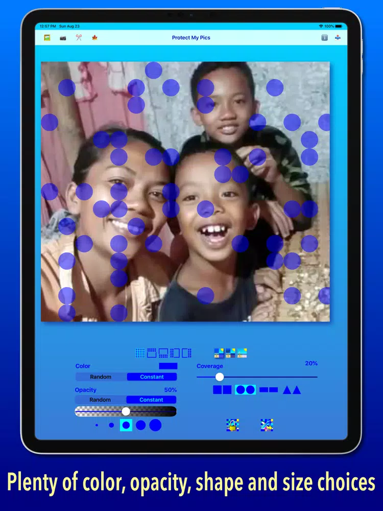 Protect My Pics iPad  스크린샷