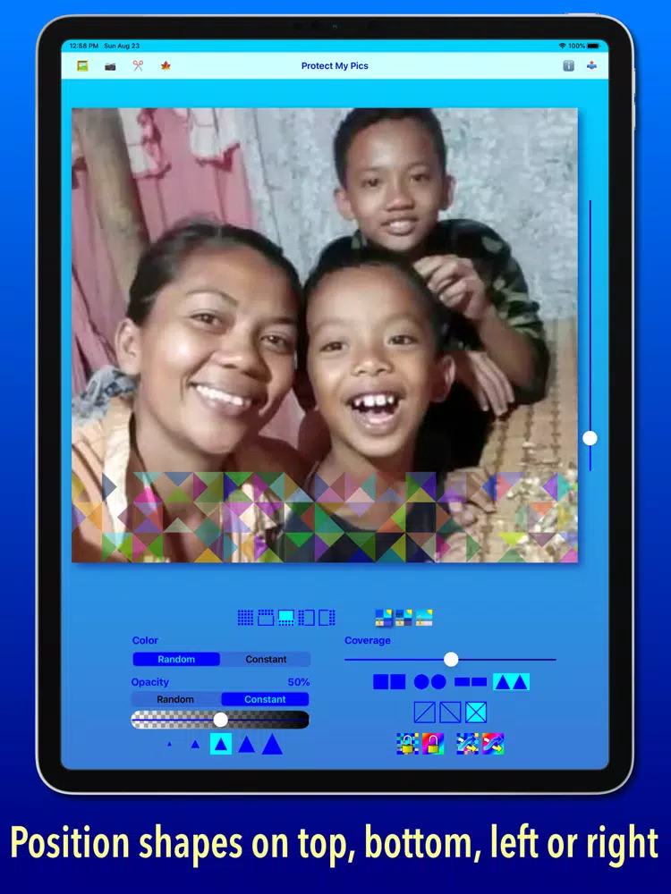Protect My Pics iPad  스크린샷