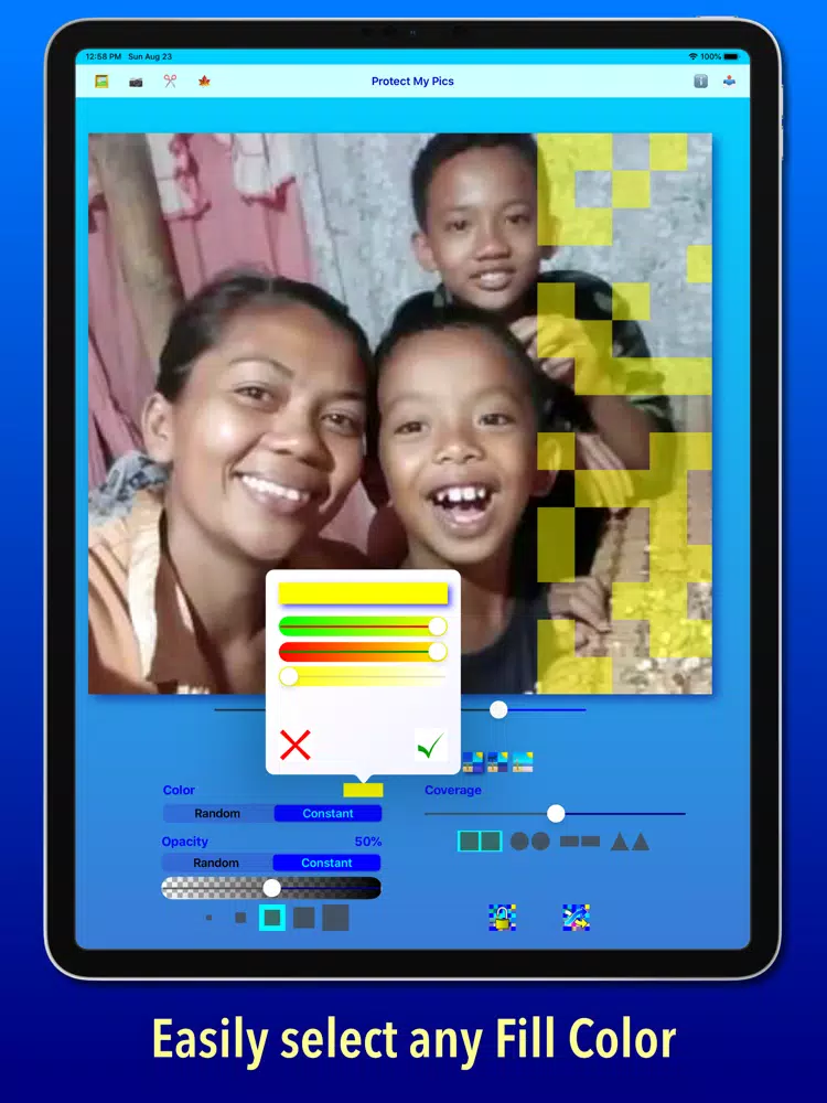 Protect My Pics iPad  스크린샷