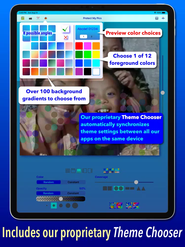 Protect My Pics iPad  스크린샷