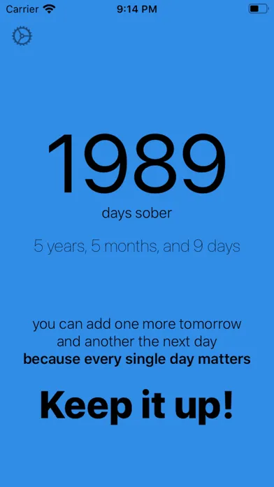 Screenshot di Sober Days Ahead