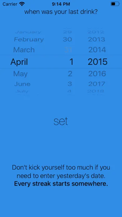 Screenshot di Sober Days Ahead