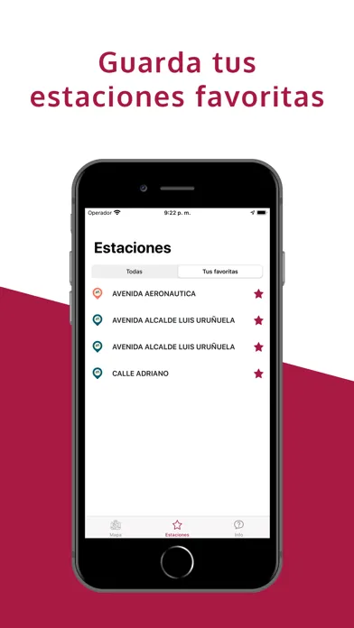 Captures d'écran de Sevilla Bicis - Sevici