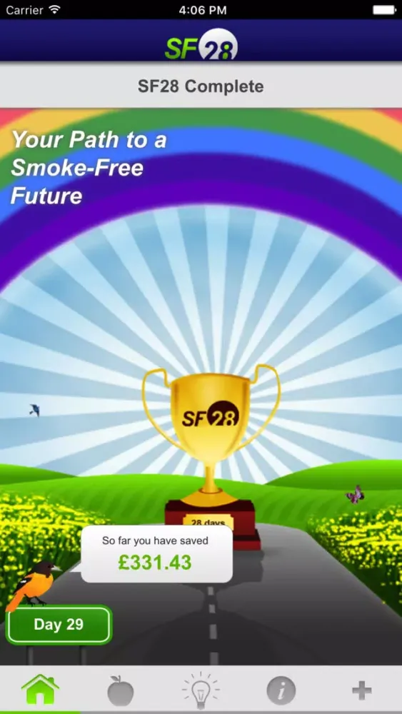 Smoke Free 28 (SF28) Quit Smoking Screenshots