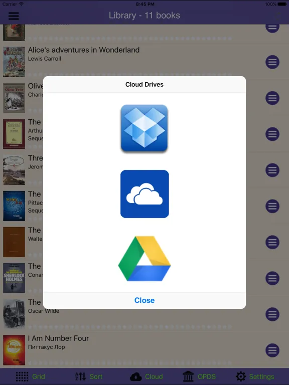 Avalon Reader for FB2 books iPad  Screenshots