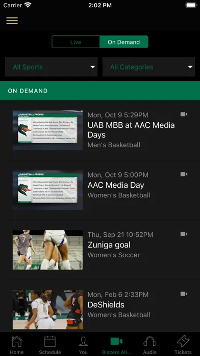 UAB Blazers應用截圖