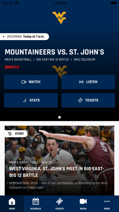 West Virginia Mountaineers应用截图