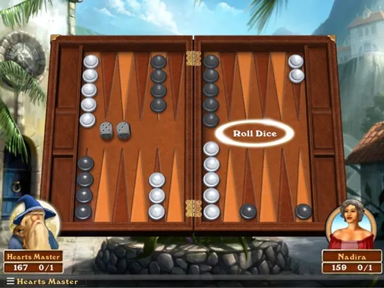 Screenshot di Hardwood Backgammon Pro iPad 