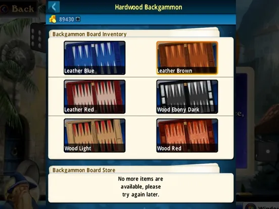 Screenshot di Hardwood Backgammon Pro iPad 