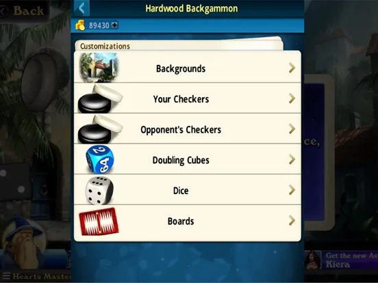 Screenshot di Hardwood Backgammon Pro iPad 