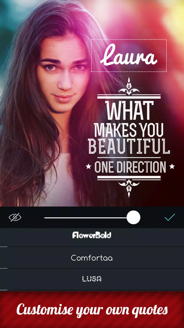 1D Pix Fan Sticker Quotes and Lyrics picture effects editor - One Direction Edition স্ক্রিনশট