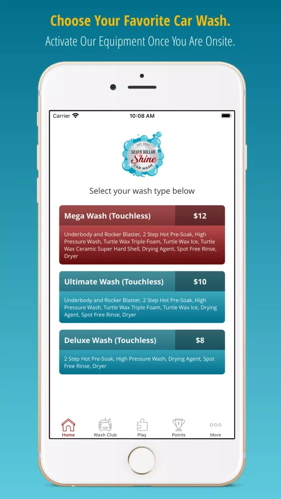 Capturas de tela do Silver Dollar Shine Car Wash