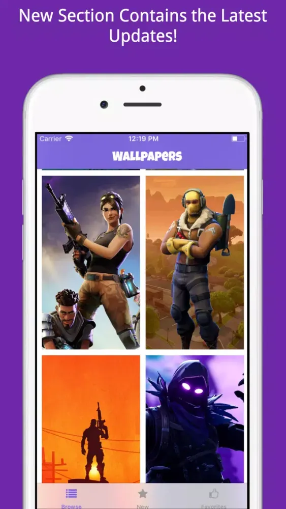 Ảnh chụp màn hình của Wallpaper Pack for Fortnite