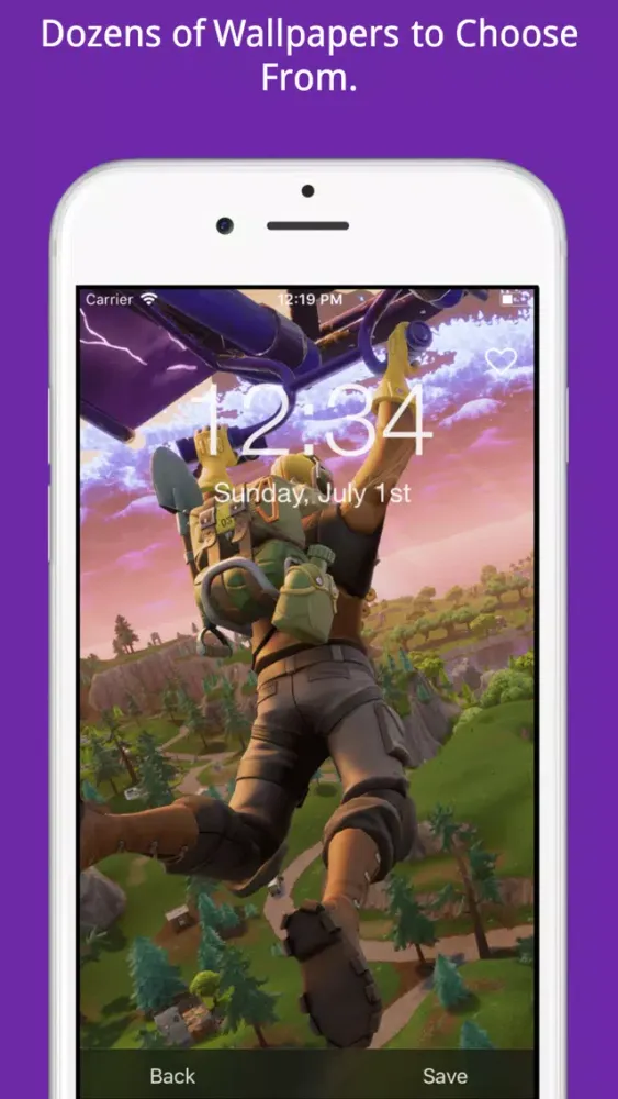 Ảnh chụp màn hình của Wallpaper Pack for Fortnite