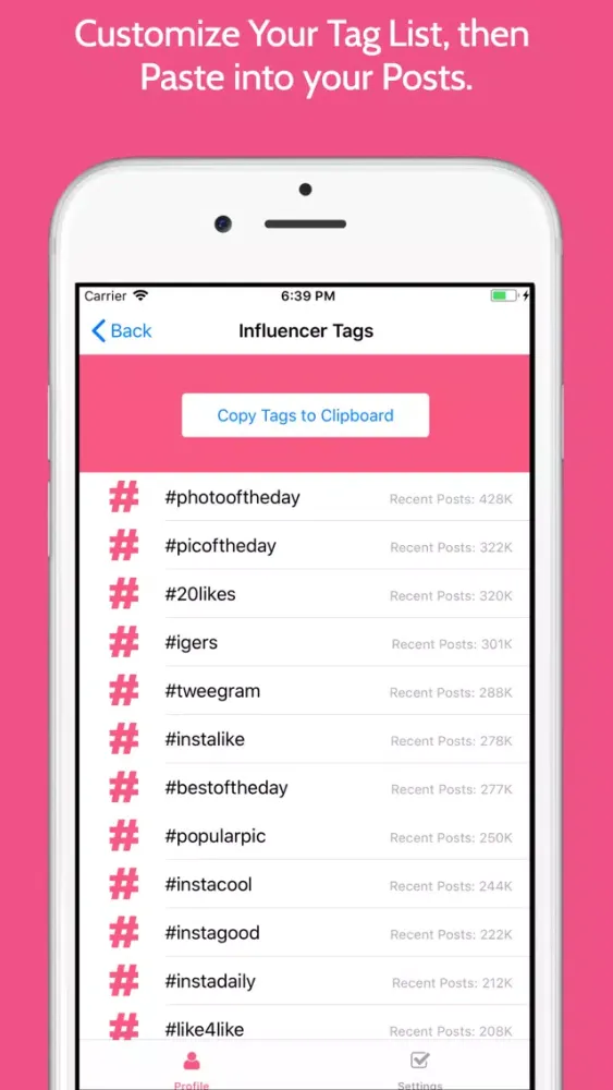 Influencer For Instagram Ekran Görüntüleri
