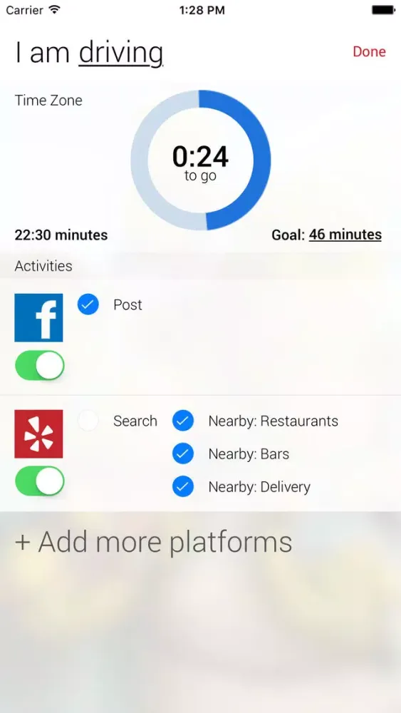 Capturas de pantalla de Eyes Up - Mindfully Mobile