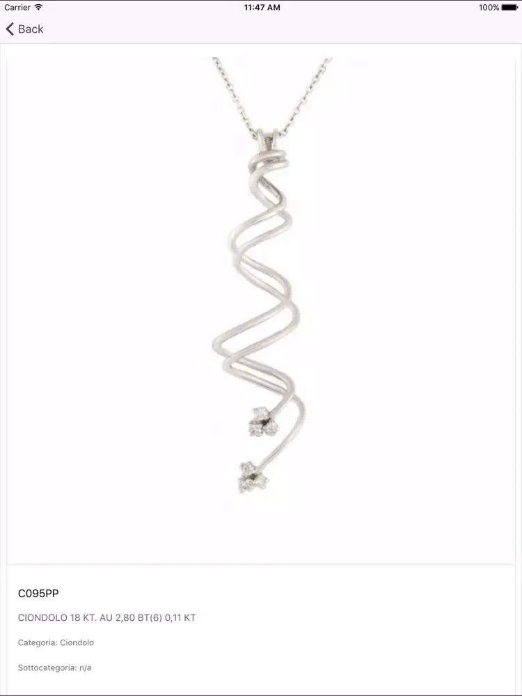 Скриншоты Silver Gold Gioielli iPad 