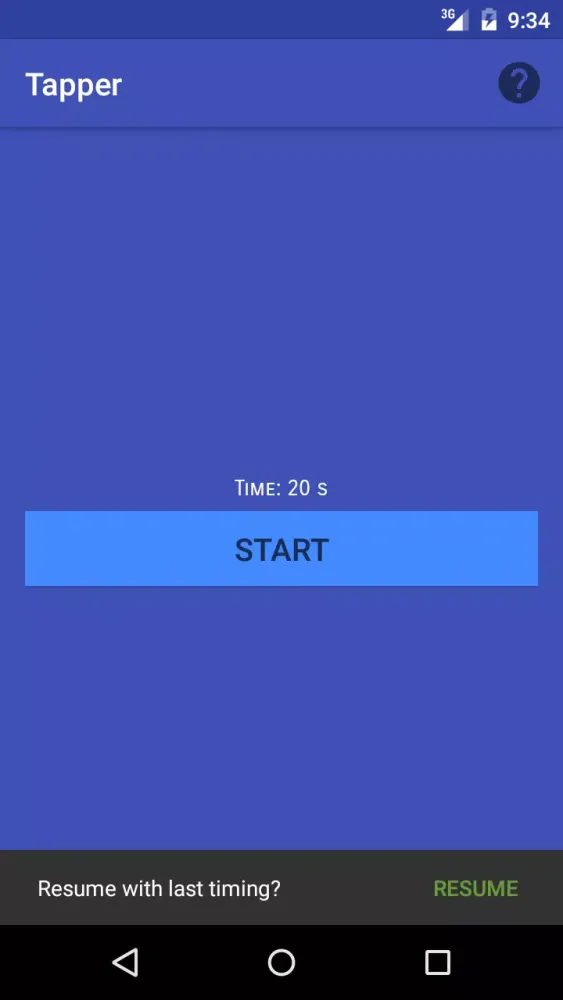 Ảnh chụp màn hình của Tapper
