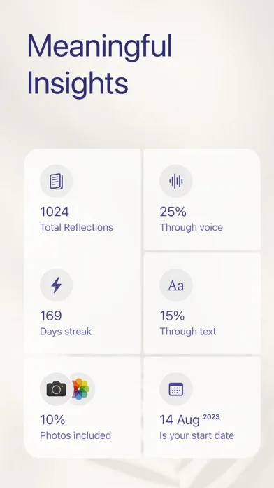 Screenshot di SnapReflect - Voice Diary