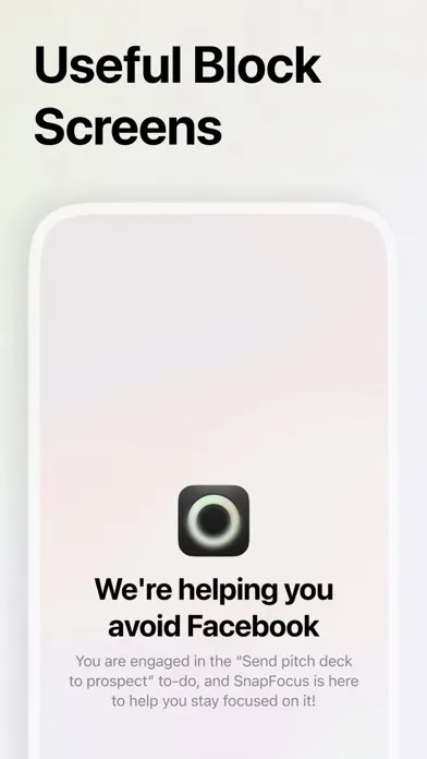 Capturas de pantalla de SnapFocus: App Blocker & Focus