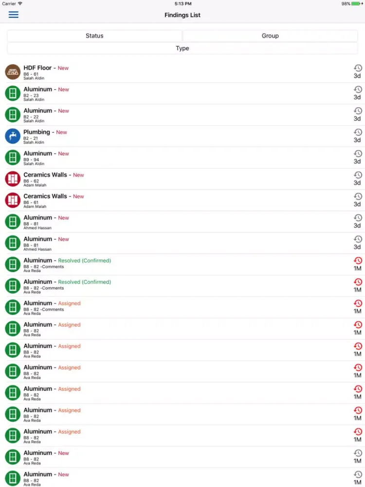 Capturas de pantalla de Madinaty iPad 