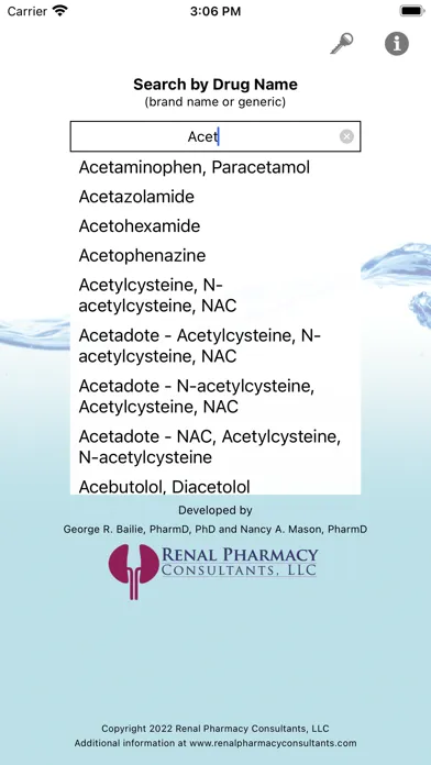 Скриншоты Dialysis of Drugs Guide