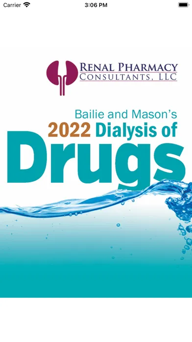 Скриншоты Dialysis of Drugs Guide