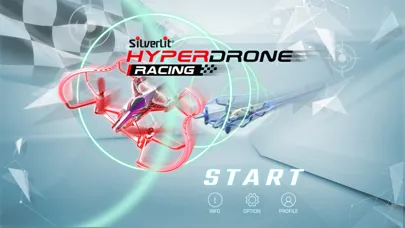 Capturas de tela do HyperDrone Racing